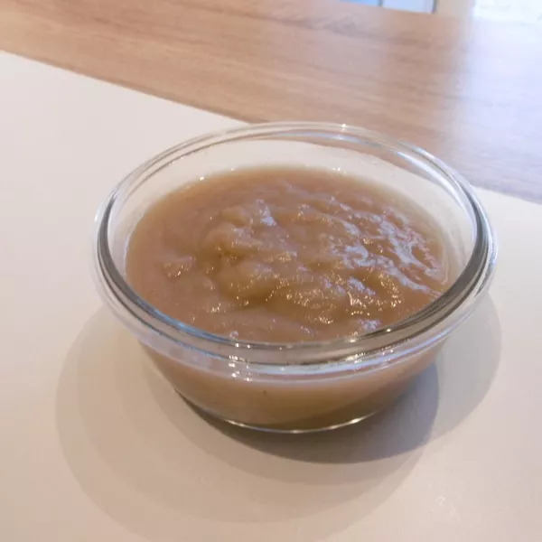 Compote poires, pommes, banane Recette iCook'in Guy Demarle